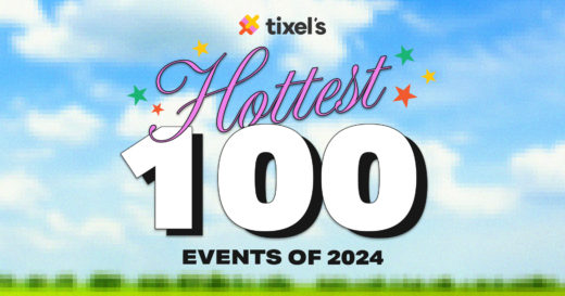 Tixel hottest 100 events 2024 header