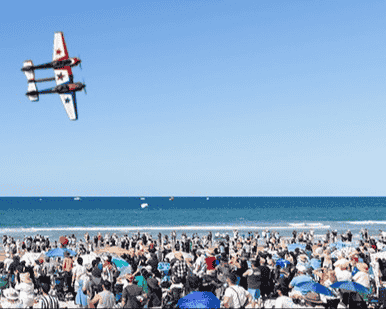 Pacific Airshow Gold Coast 2026 tickets blurred poster image