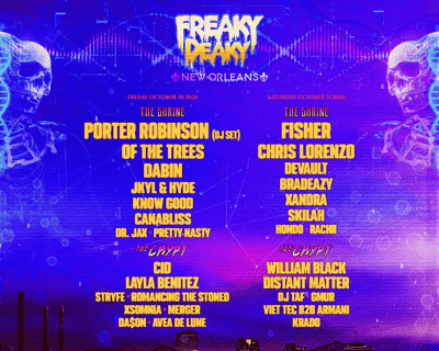 Freaky Deaky - New Orleans tickets blurred poster image