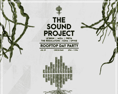 The Sound Project - Rooftop Day Party tickets blurred poster image