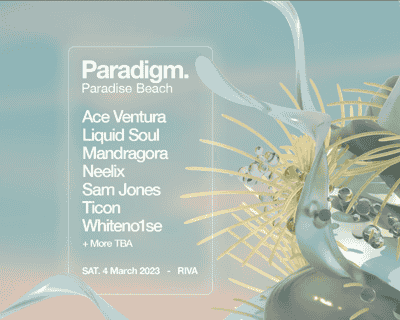 Paradigm: Paradise Beach tickets blurred poster image