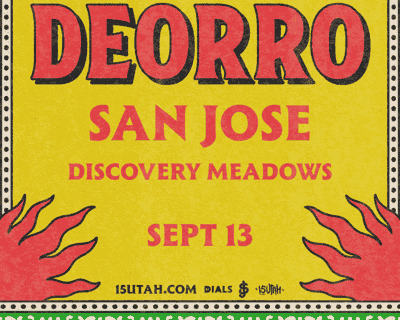 Deorro tickets blurred poster image