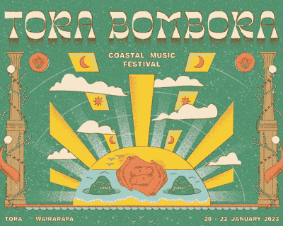 Tora Bombora tickets blurred poster image