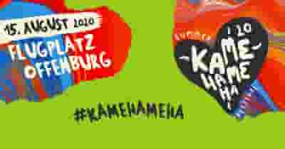 Kamehameha 2020 tickets blurred poster image
