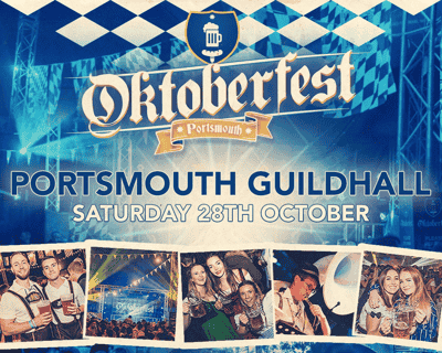 Oktoberfest Portsmouth 2023 tickets blurred poster image