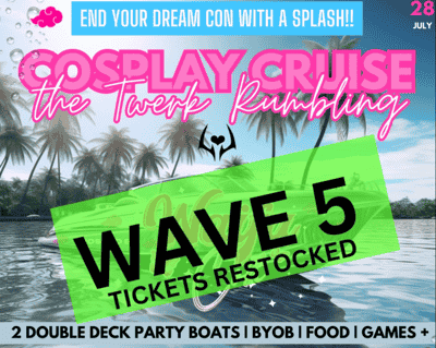 Cosplay Cruise: The Twerk Rumbling tickets blurred poster image