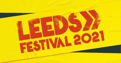 Leeds Festival 2021 tickets blurred poster image