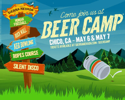 Beer & Snack Tickets - Sierra Nevada Beer Camp 2023 tickets blurred poster image