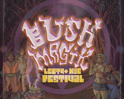 Bush Magik New Year's Festival tickets blurred poster image