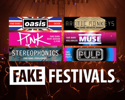 Keynsham Fake Festival 2024 tickets blurred poster image