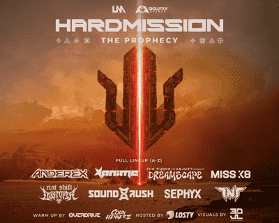 Hardmission Festival Australia 2024 tickets blurred poster image
