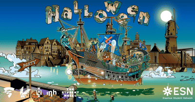 Halloween Amsterdam - Boat Party tickets blurred poster image