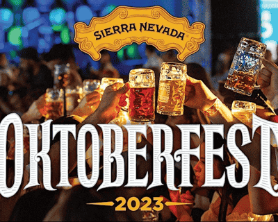 Sierra Nevada 2023 Oktoberfest Beer/Snack Voucher tickets blurred poster image