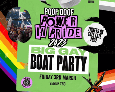 BIG GAY BOAT PARTY** tickets blurred poster image