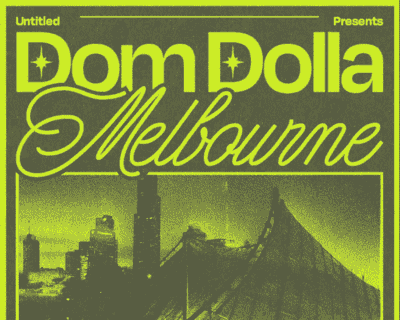 Dom Dolla tickets blurred poster image