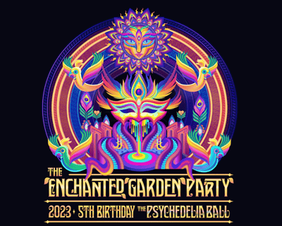 The Enchanted Garden Party 2023 (5th B'day) 'The Psychedelia Ball' (Dress To Impress) tickets blurred poster image