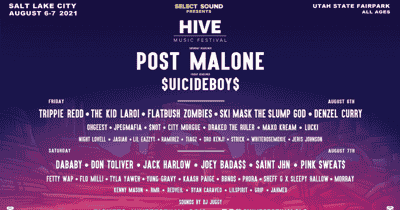 HIVE Music Festival - 2021 tickets blurred poster image