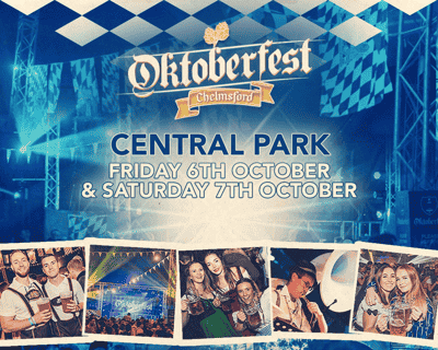 Oktoberfest Chelmsford 2023 tickets blurred poster image