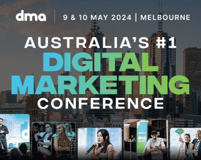 Digital Marketers Australia Conference - Melbourne tickets blurred poster image