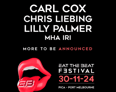 Eat The Beat Festival tickets blurred poster image