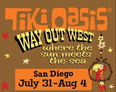Tiki Oasis San Diego tickets blurred poster image