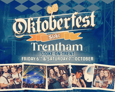Oktoberfest Stoke 2023 tickets blurred poster image