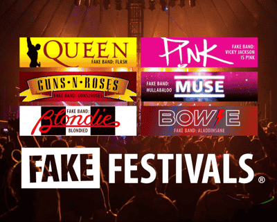 Horsham Fake Festival 2024 tickets blurred poster image