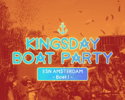 Kingsday Boat Party - ESN Amsterdam (Boat 1) tickets blurred poster image