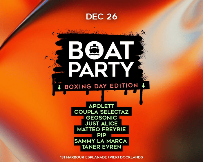Eat The Beat : Boxing Day Boat Party tickets