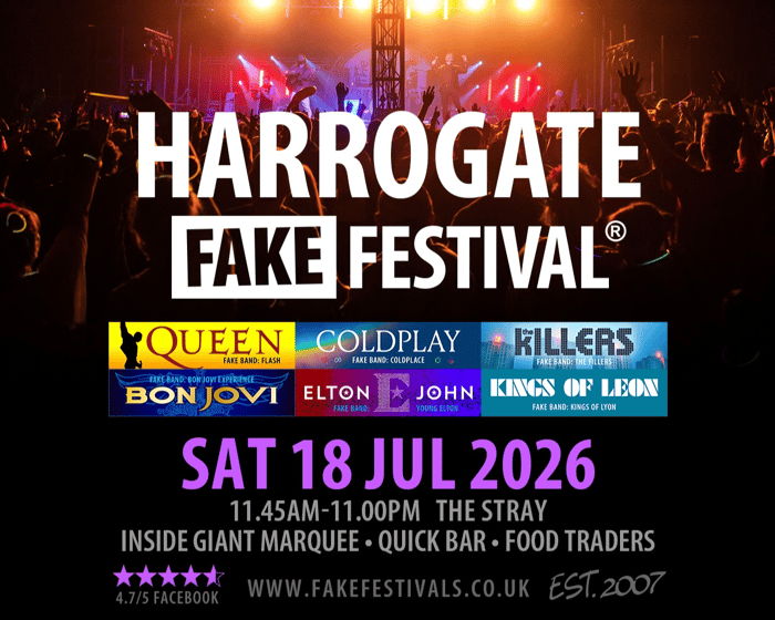 Harrogate Fake Festival 2026 tickets