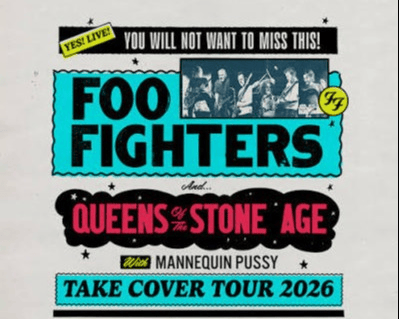 Foo Fighters - Take Cover Tour tickets