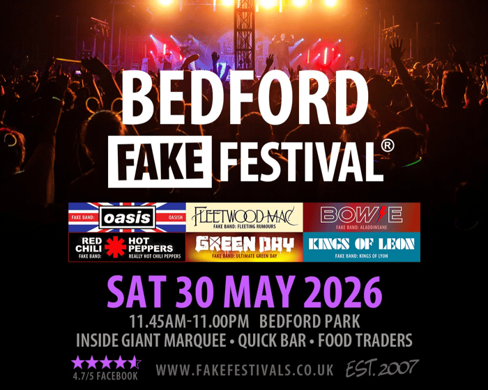 Bedford Fake Festival 2026 tickets