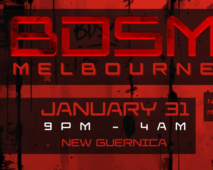 BDSM | Melbourne tickets