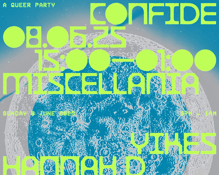 CONFIDE feat. Yikes, Hannah D, Gremlin + DJ Neighbour tickets