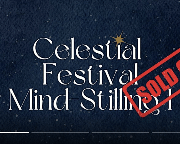 Celestial Mind-Stilling I (Saturday) tickets