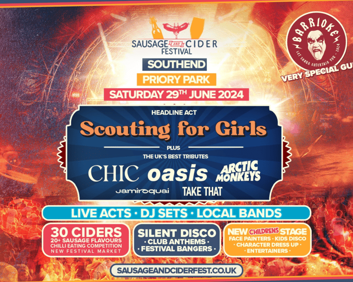 Sausage and Cider Festival - Southend 2024 tickets