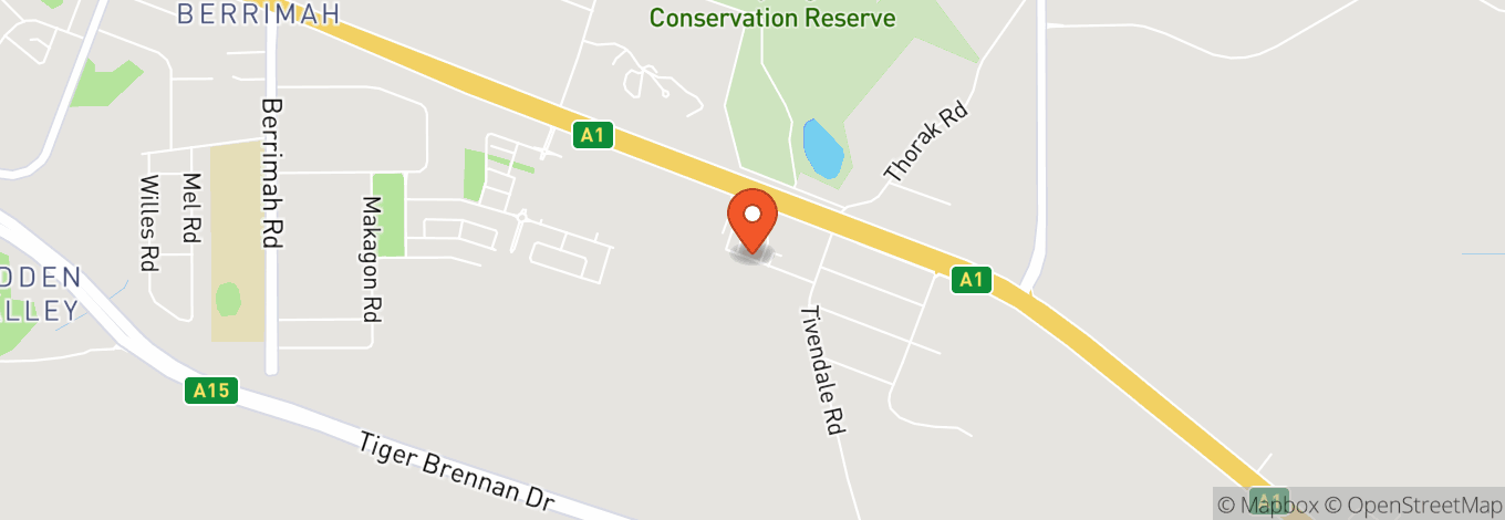 Map of Robbie Robbins Reserve