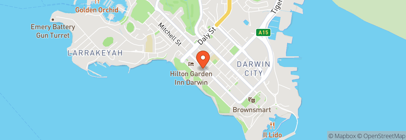 Map of Discovery Darwin