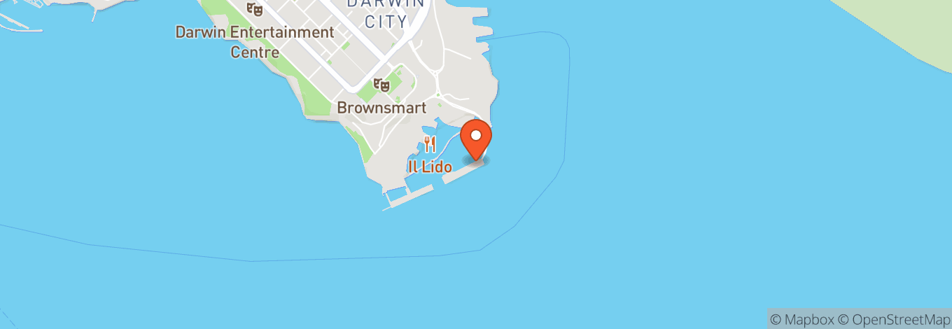Map of Darwin Waterfront Precinct