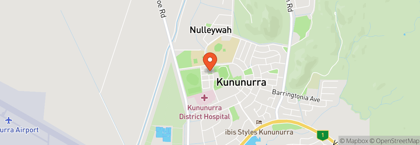 Map of Kununurra