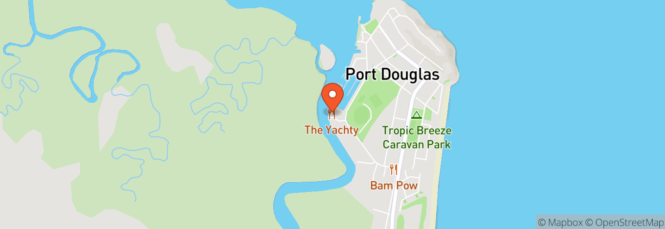 Map of Port Douglas Yacht Club