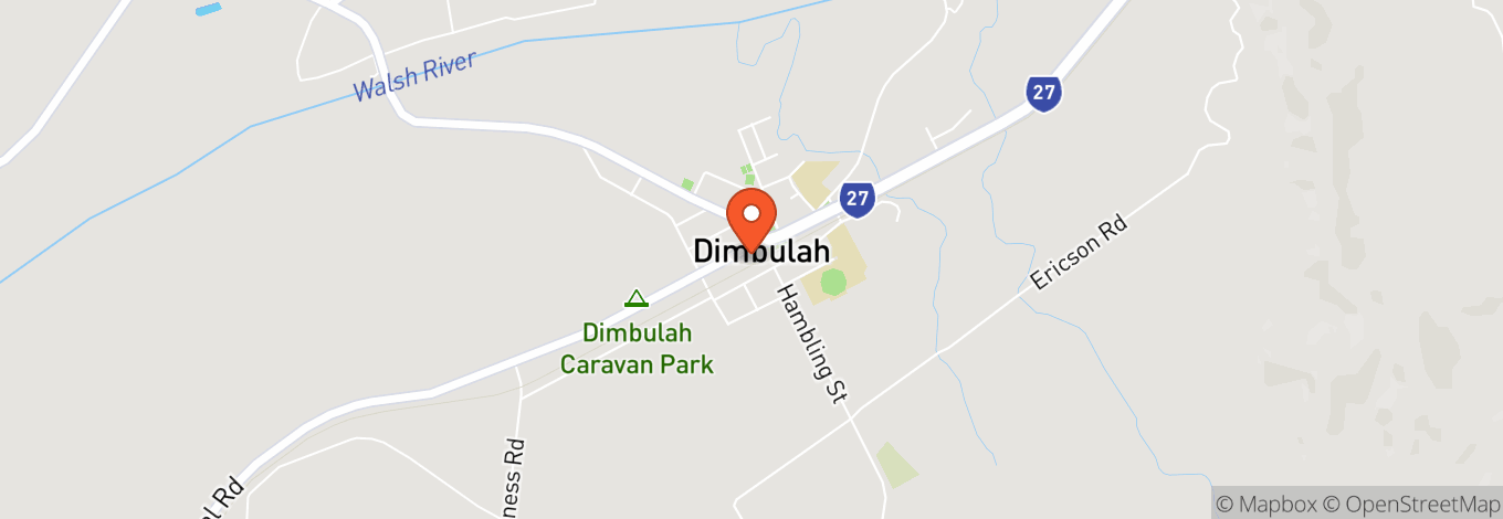 Map of Junction Hotel Dimbulah