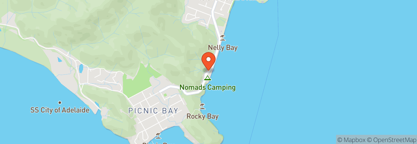 Map of Nomads Magnetic Island