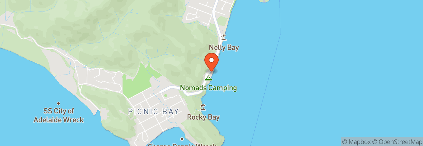 Map of BASE Backpackers - Magnetic Island