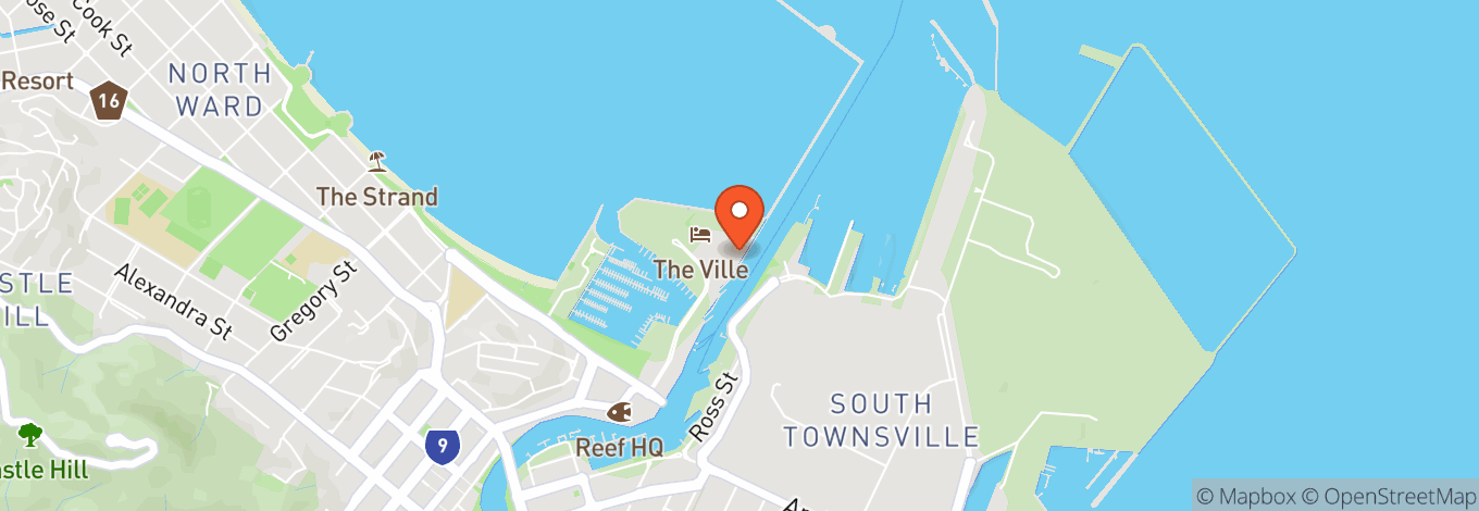 Map of Townsville Entertainment & Convention Centre