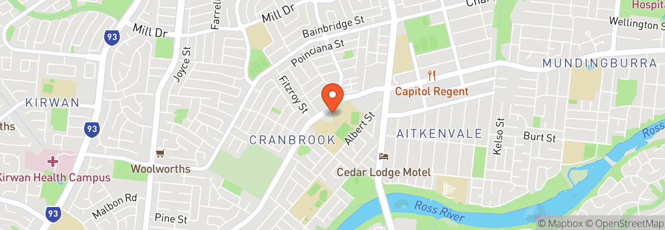 Map of Edmund Rice Hall