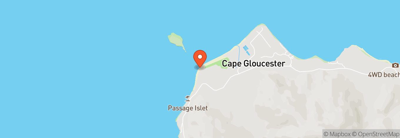 Map of Cape Gloucester Resort