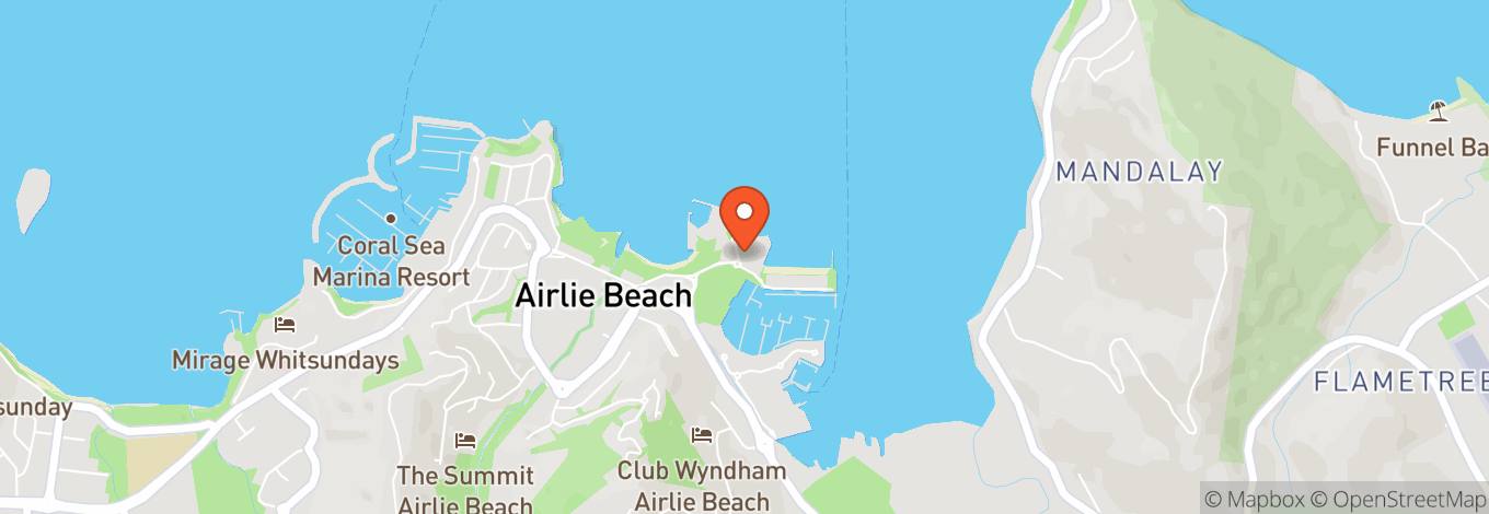 Map of Airlie Beach Festival Of Music