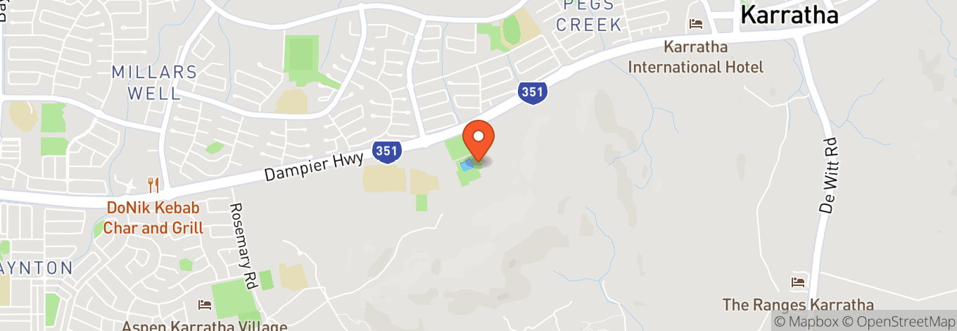 Map of Karrathan Leisureplex