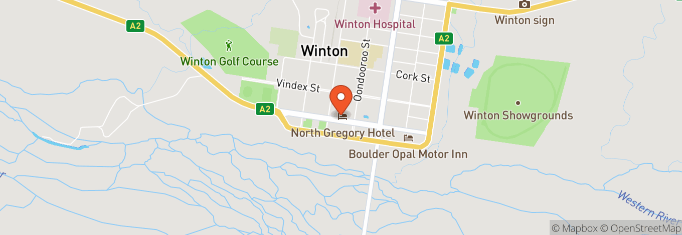 Map of North Gregory Hotel